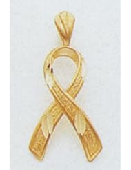 Breast Cancer Awareness Ribbon Charm - C904