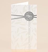 10 White Seal RSVP Cards
