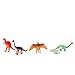 Dozen Small Toy Dinosaurs: 2.5 inch Plastic Toy Dino Figures