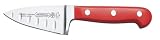 Mundial 5100 Series Red 4-inch Chef's Knife with Hollow Edge