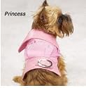 PINK - SMALL - Princess Royalty Leather Dog Jacket