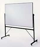 Da-Lite 4' x 6' Whiteboard/Whiteboard Roll Around Marker Board