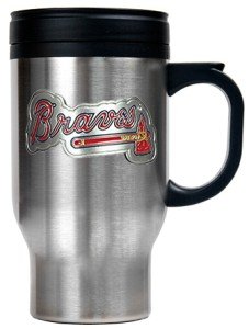 Atlanta Braves Stainless Steel Travel Mug