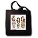 Londons Times Funny Panel Hollywood Cartoons - Tyra Banks - Tote Bags