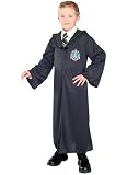Harry Potter And The Deathly Hallows Costume, Child'S Robe With Slytherin Emblem Costume