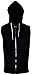 Mens Sleeveless Sweatshirt Hoodies Top