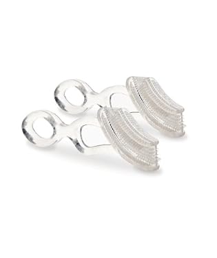 Brush-Baby Teether Brush - Clear (2 packs)
