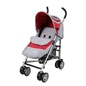 Footcover for Jolly buggy red-grey