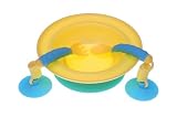 Dreambaby Stay-Put Cutlery, Lemon/Aqua