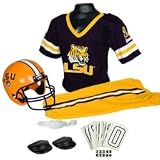 LSU Tigers Kids/Youth Football Helmet and Uniform Set