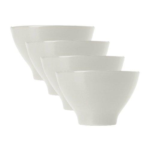 Emile Henry Japanese Cups, Set of 4, Nougat