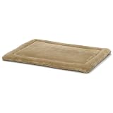 Midwest Quiet Time 40-By-27-Inch Micro Terry Deluxe Pet Bed, Taupe
