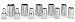 Powerbuilt 640498 1/4-inch Drive Metric Socket Set, 11-pieces