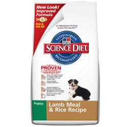 Hill's Science Diet Puppy Lamb Meal and Rice Formula Dry Dog Food