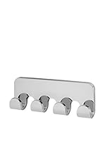 Bisk Perchero De Pared Nature Box 4 cromo