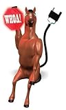 Horse Holding Whoa! Sign Ball Hitch Cover