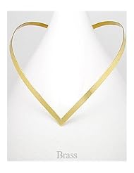 Choker Necklace In Brass