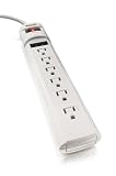 Philips GP6P8F 6-Outlet Home Office Surge Protector with 8-Foot Cord