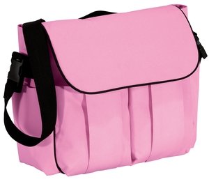 31ZK2A3bP8L. SL500  Upscale Precious Cargo Baby Diaper Bag   Candy Pink