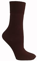 Ladies Brown Socks - Diabetic Socks