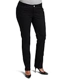 BASIC Southpole Junior's Plus Low Rise Straight Pant,Black,16