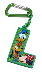 Mickey and Friends Letter L Laser Cut Keychain
