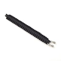 BestDealUSA 550 Cord Survival Bracelet Bracelet Military Camping kit w/ Steel Shackle by BestDealUSA