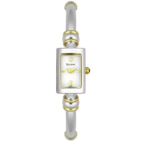 Bulova Ladies Bangle Bracelet Watch #98V09 by Bulova