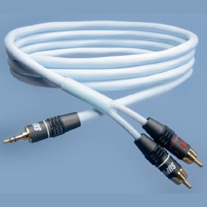 スープラ ステレオミニプラグ→ピンx2スープラ（1.0m） BILINE-MP1.0