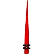 4 Gauge Acrylic Red Taper