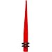 4 Gauge Acrylic Red Taper