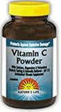 Vitamin C Powder 8 Oz By Nature's Life.