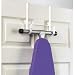Over the Door Ironing Board Holder (White) (9.75" W x 8.75" H x 2" D)