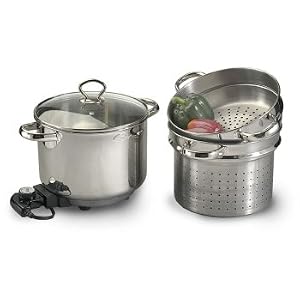 Rival� 8-qt. Stainless Steel Electric Stock Pot