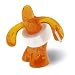Klebeband-Abroller ELVIS transparent orange Koziol