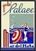 Art Poster Metal Framed Print - Hotel Palace, Mar Del Plata Luggage Label - Artist: - Poster Size: 20 X 16