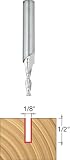 Freud 75-100 1/8-Inch x 1/2-Inch Up Spiral Router Bit 1/4-Inch Shank