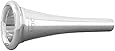 Holton Farkas Series French Horn Mouthpiece in Silver Silver MDC (Silver MDC)