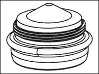 Moen 100112P Monticello Aerator, 2.2 Gpm, Monticello Large, Male Thread, Polished Brass