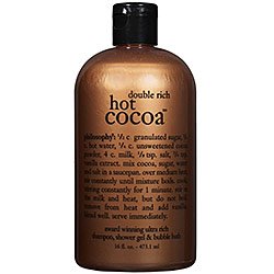 Philosophy Double Rich Hot Cocoa Shampoo, Shower Gel & Bubble Bath