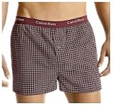 Calvin Klein Men's Woven Slim Fit Boxer