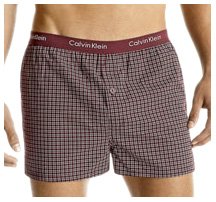 Calvin Klein Men's Woven Slim Fit Boxer