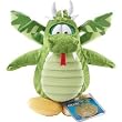 Disney Club Penguin 6.5 Inch Series 6 Plush Figure Dragon Version 2 Includes Coin with Code!