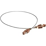 Justrite 08500 3' Long Flexible Bonding Wire With Two Clips