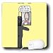 Rich Diesslins Funny Theology Cartoons - Theology Cartoon about Jesus Divinity - Mouse Pads