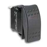 New-PANELTRONICS SWITCH SPST BLACK ON/OFF ROCKER - 29775