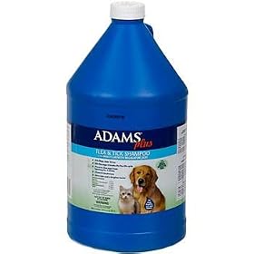 Adams Plus Flea and Tick Shampoo for Dogs and Cats, 1 gal. by Adams