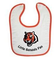 Cincinnati Bengals Snap Baby Bib