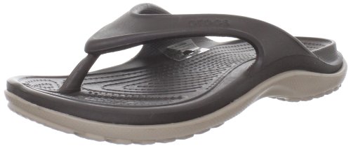 Crocs Unisex-Adult Duet Athens Sandal Espresso/Mushroom 12058-23D-720 12 UK