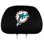 Miami Dolphins Car Seat Headrest Covers